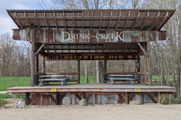 The Drink at the Creek stage will continue to welcome live music through October!