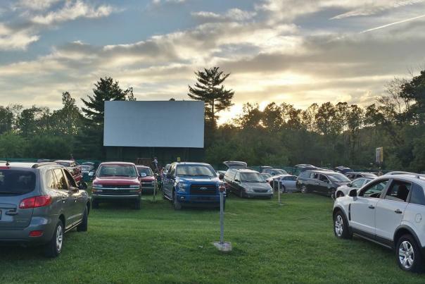 Movies under the stars at Centerbrook Drive In.