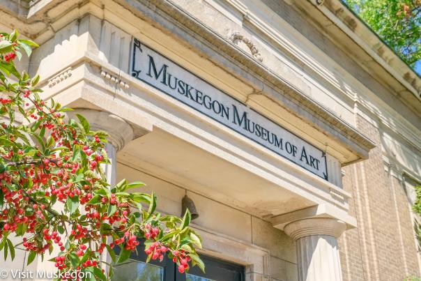Muskegon Museum of Art Entrance