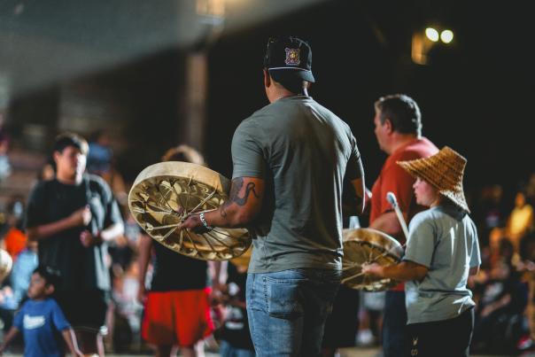 Snuneymuxw Drums