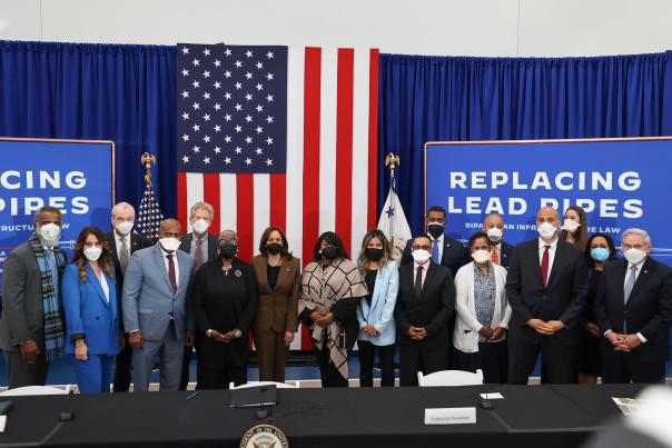 MAYOR BARAKA AND GOVERNOR MURPHY WELCOME VICE PRESIDENT HARRIS AND EPA ADMINISTRATOR REGAN TO NEWARK TO HIGHLIGHT SUCCESS OF LEAD LINE REPLACEMENT PROGRAM
