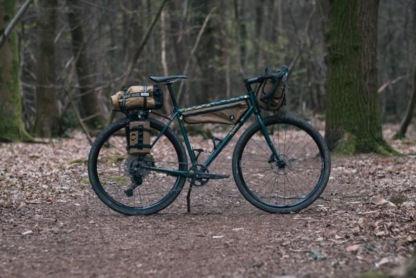 The Woods Bikepacking Bike and Bikepacking Bag Blog Post Lyndhurst New Forest