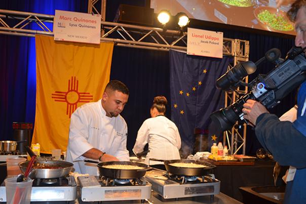 Chef Marc Quinones at Great American Seafood Cookoff 2017