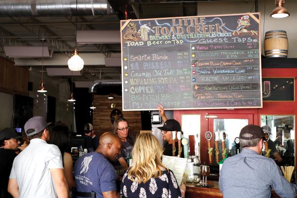 Little Toad Creek Brewery's Taproom