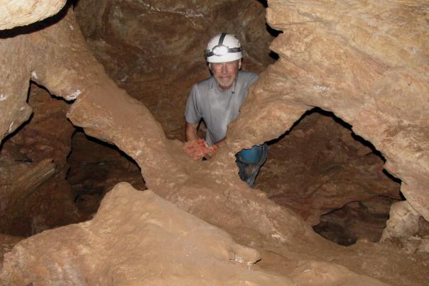 Doug Thompson in Carlsbad Caverns