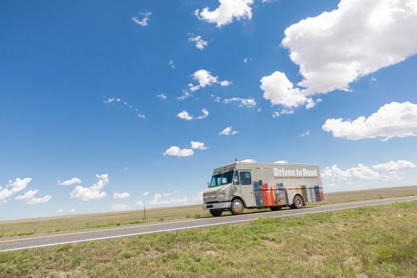 The Northeast Bookmobile hits the road.