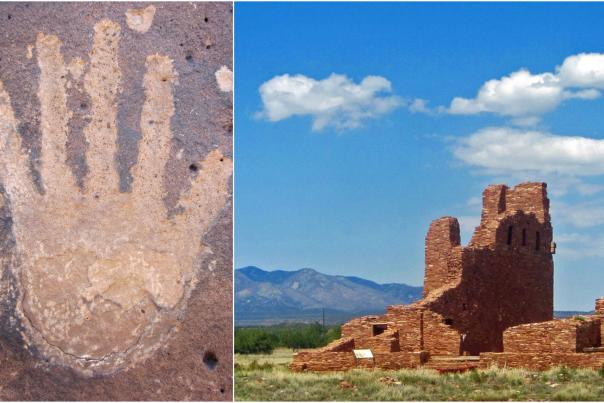 Petroglyphs at Salinas Pueblo Missions National Monument