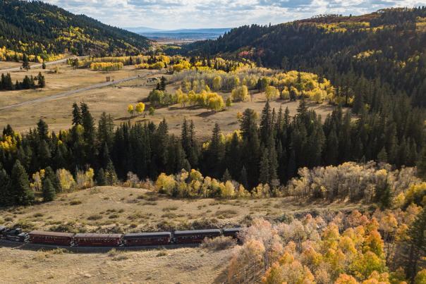 Cumbres and Toltec Scenic Railroad Fall Train