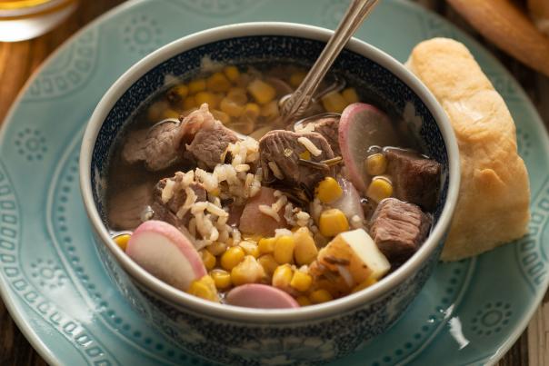 Taos Pueblo Buffalo Stew