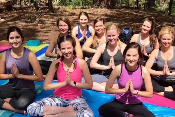 hike-and-yoga experience