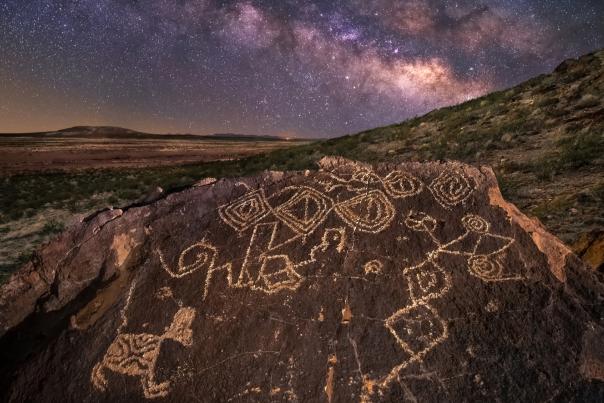Petroglyphs in the Organ Mountains-Desert Peaks National Monument