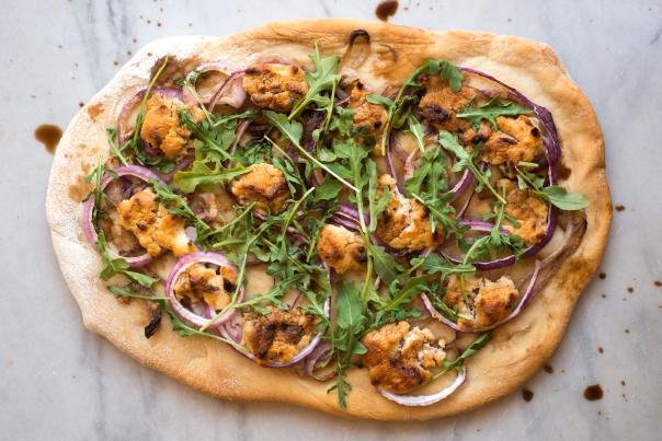 Goat Cheese Pizza with Figs