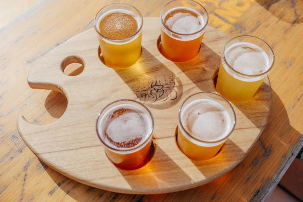 Beer Flights are popular options when your just can't decide what to drink.
