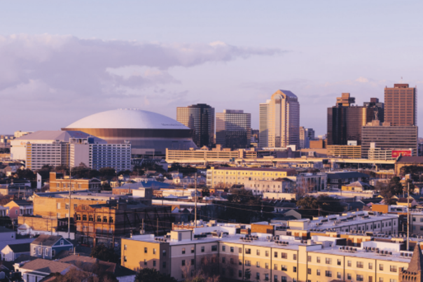Skyline with Dome in back