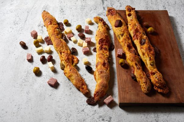 Muffuletta Breadsticks