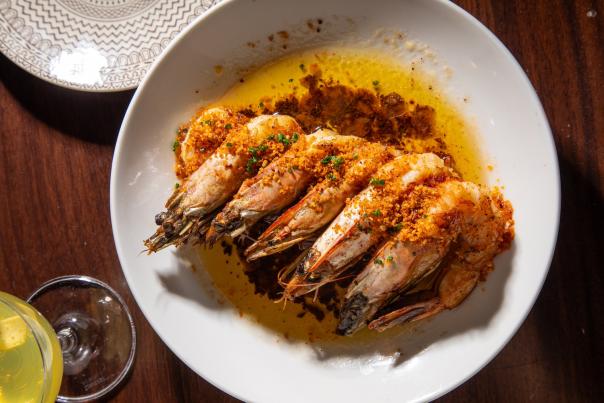 BBQ Shrimp from Commons Club