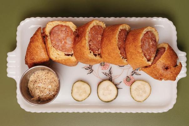 Andouille Corn Dog