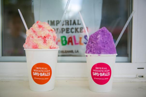 Imperial Woodpecker Sno-Balls