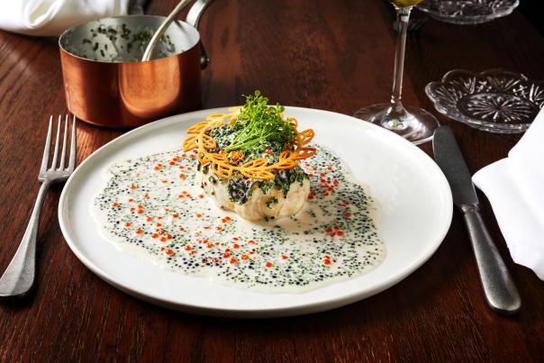 Poisson a la Florentine - MaMou New Orleans