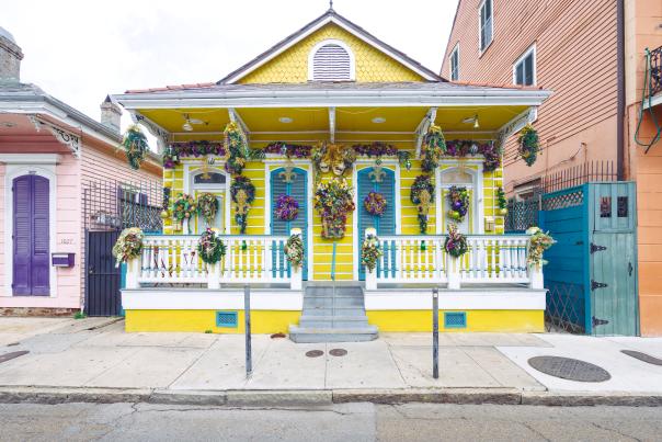 Mardi Gras Decorations - French Quarter