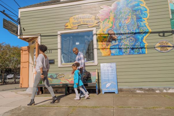 A Family Visiting Backstreet Cultural Museum