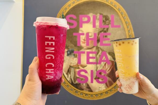 Boba Tea from Feng Cha in New Orleans