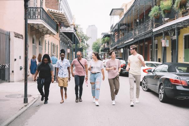 Exploring the French Quarter