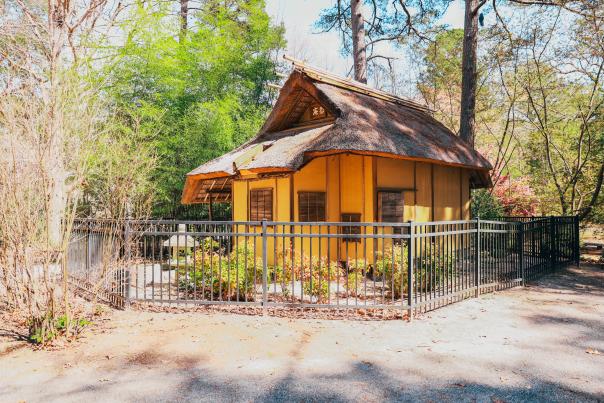 Japanese ceremonial teahouse