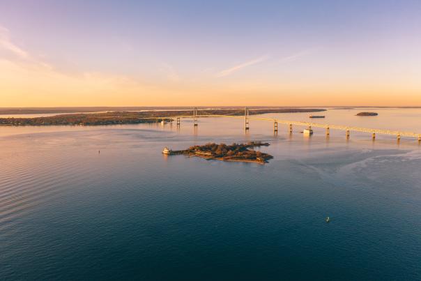 Newport Harbor Sunset