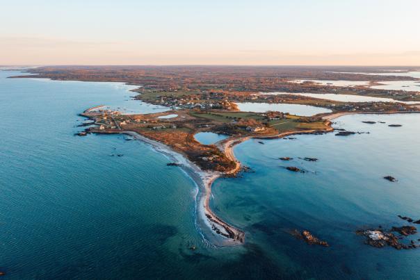 fall on the coast