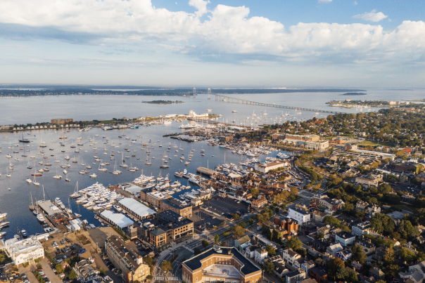 Newport RI Aerial