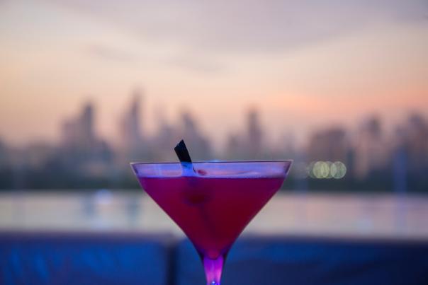 rooftop cocktail