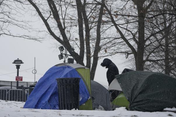 Immigration-NYC Migrant Shelter
