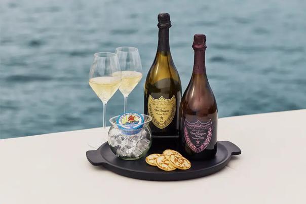 Champagne makes a perfect pairing for caviar