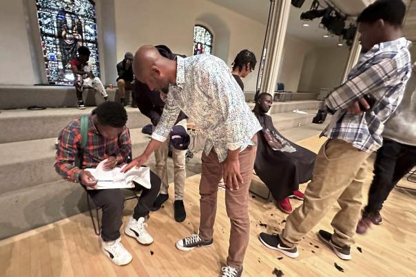 Migrants Shelter Evictions New York