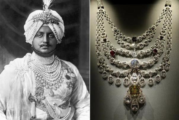 The Maharaja of Patiala and a recreation of the legendary Patiala necklace