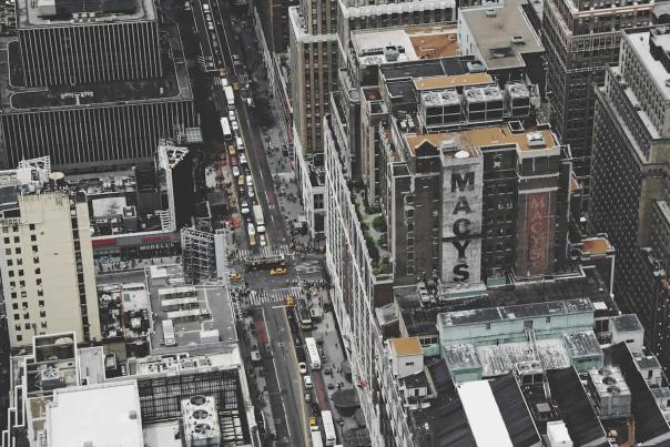 Macy's Herald Square view taken from the Empire State Building