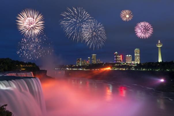 Niagara Falls Summer Fireworks