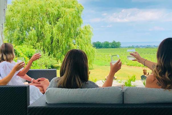Women drinking
