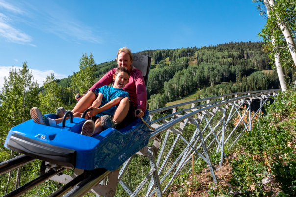 Screaming Eagle Mountain Coaster in Ruidoso.