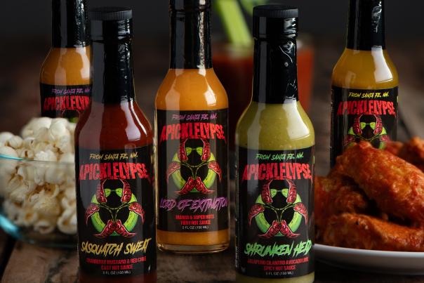 These Santa Fe hot sauces feature fiery flavor combinations that heat up the Scoville scale.