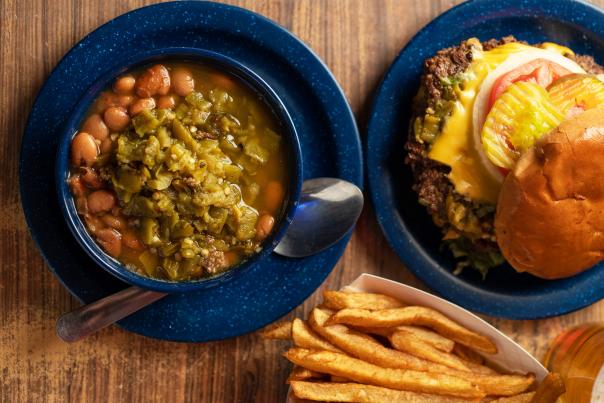 Recipe: Bar Castañeda's Green Chile Smash Burger