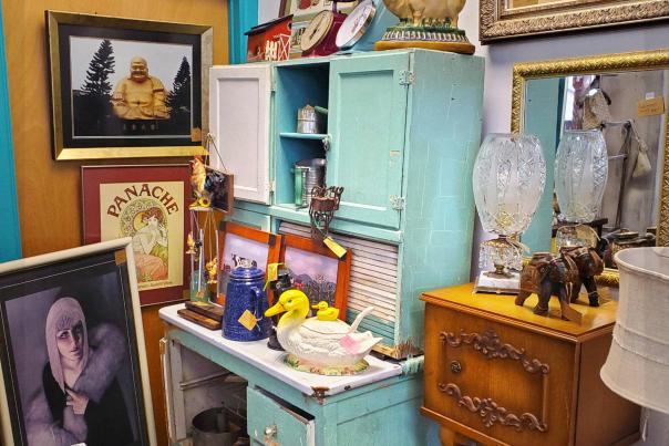 Find furniture and decor at Camino Real Antiques.