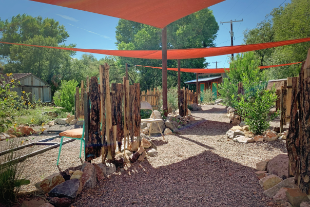 Twelve campsites are located on the Silver City Waterworks property.