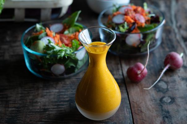 Reunity Resources  turns “ugly” carrots into a beautiful salad dressing.