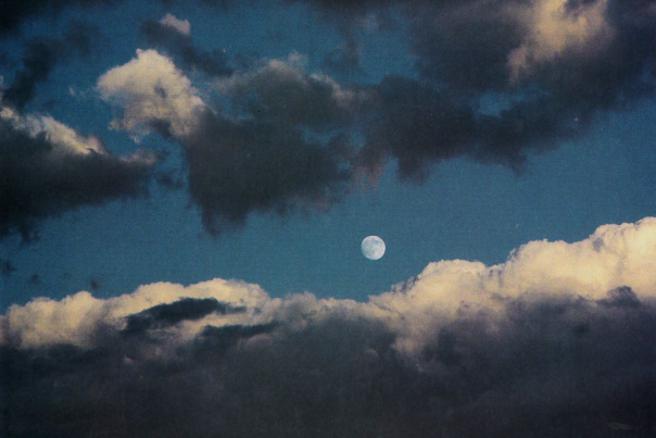 Photograph by John Nichols from his essay "Clouds: Heavenly Postcards" in New Mexico Magazine.