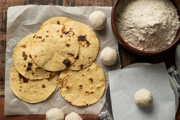 This corn tortillas recipe is brought to you by Cheryl Alters Jamison.