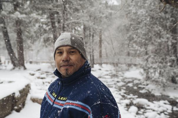 Born at Holloman Air Force Base, skier Ross Anderson learned to fly down the mountain at amazing speeds.