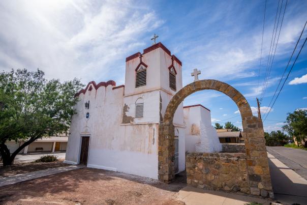 Entrance to Nuestra Señora de la Candelaria