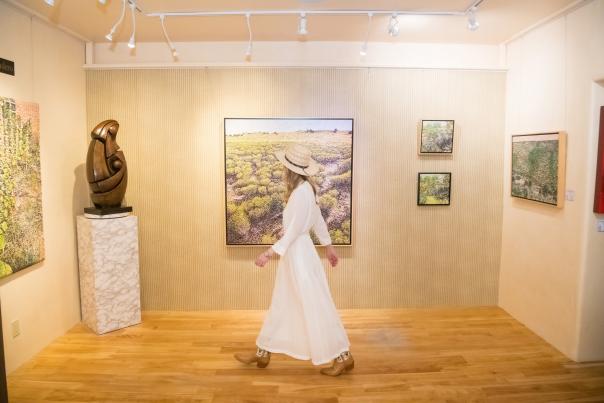 Four Seasons Rancho Encantado Santa Fe surrounds guests with art.